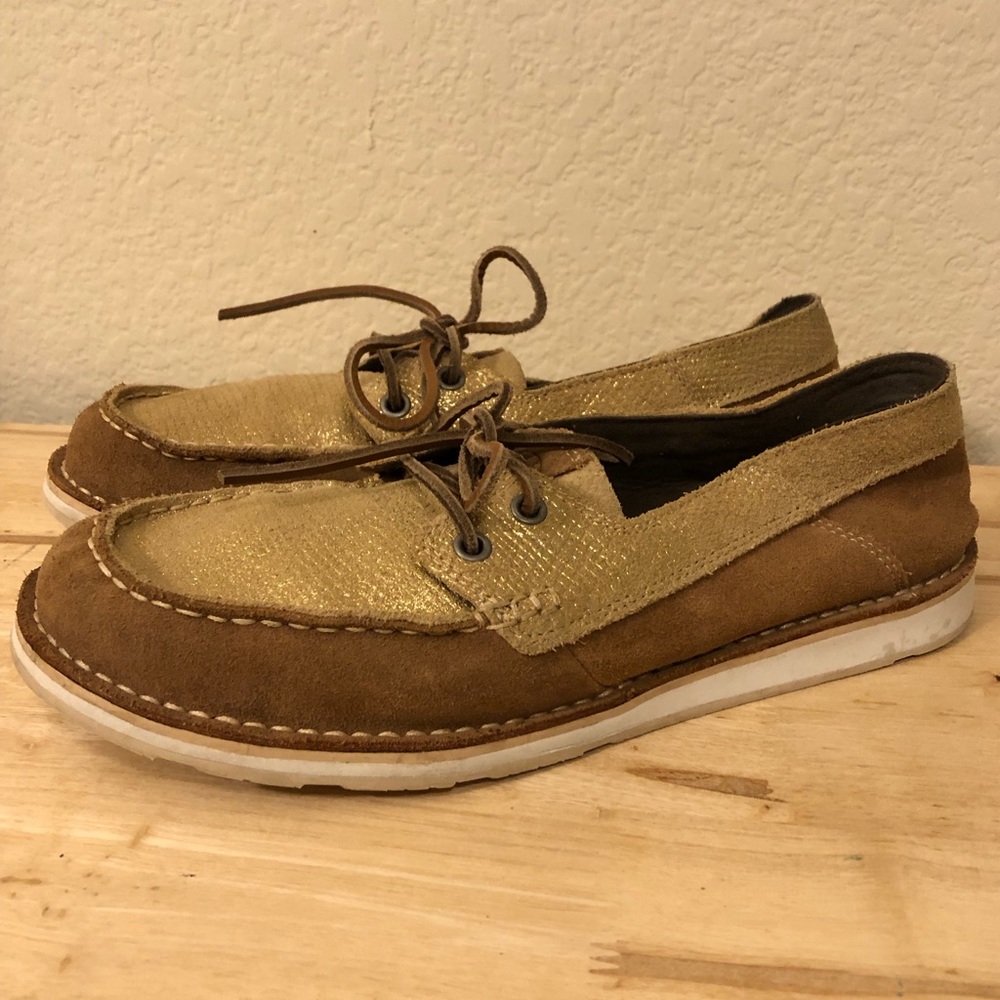 Ariat, Cruiser Castaway, Rustic Bark & Sparkling Gold, Women’s, 11B